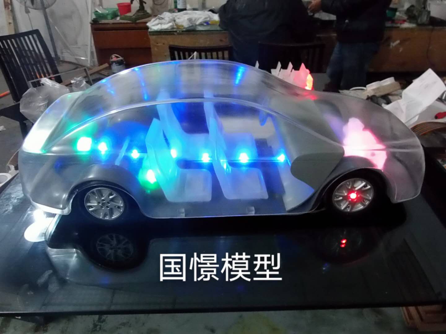 神木县透明车模型