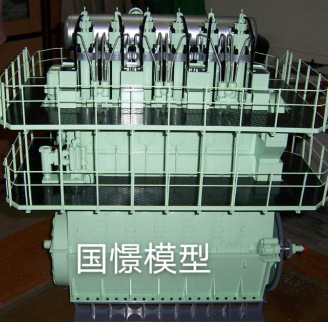 神木县发动机模型
